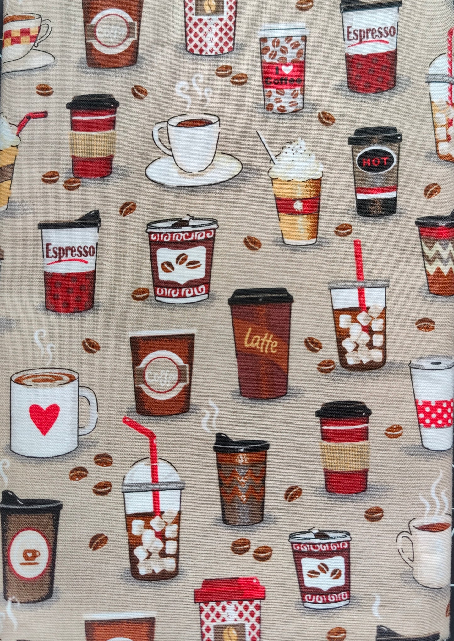 Customizabe Hot/Cold Packs - Coffee Patterns