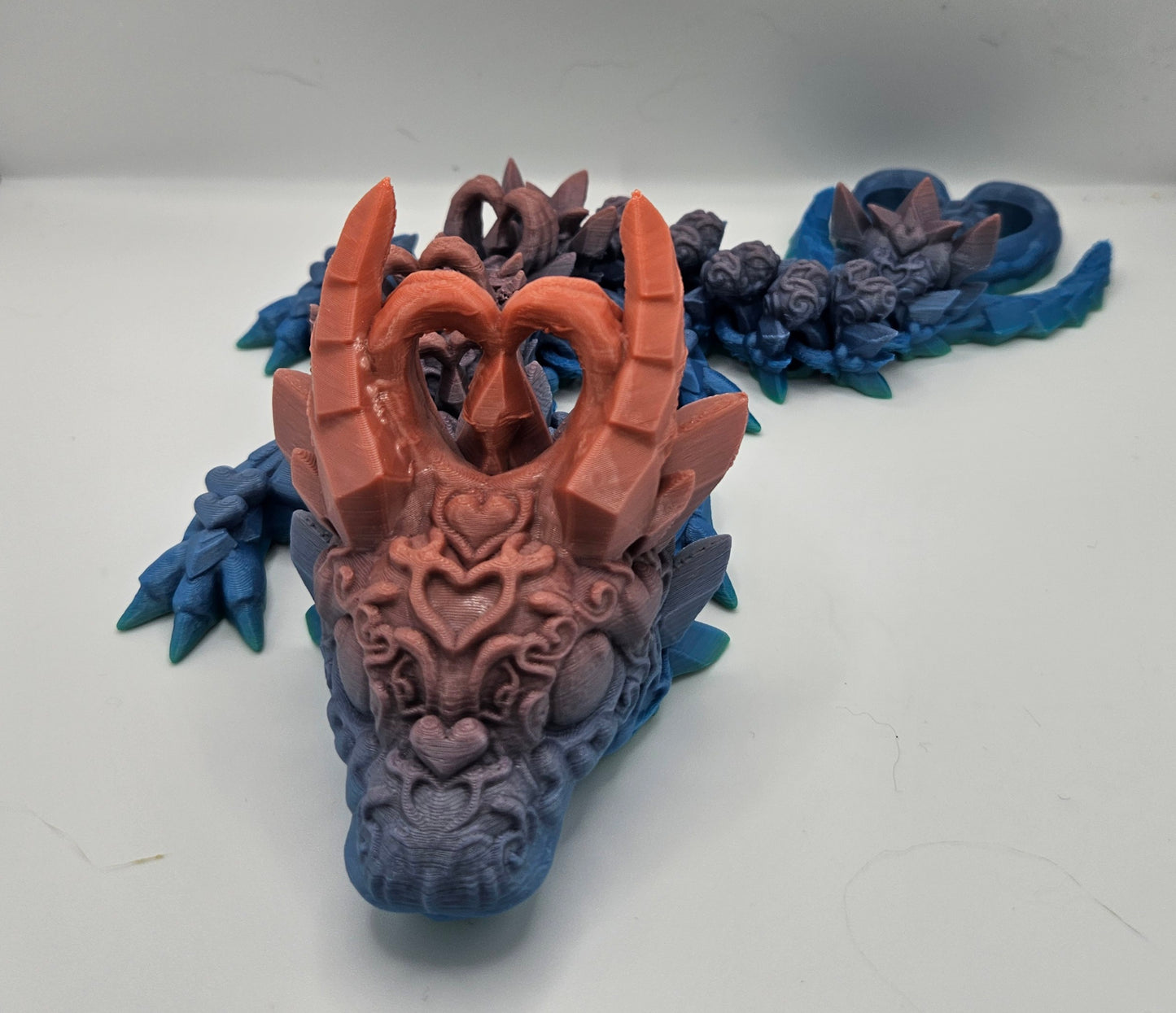 Elemental Aspects 3d Printed Dragons