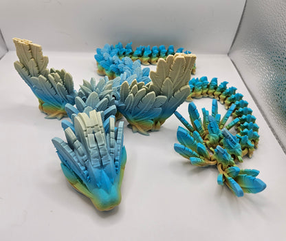 Elemental Aspects 3d Printed Dragons