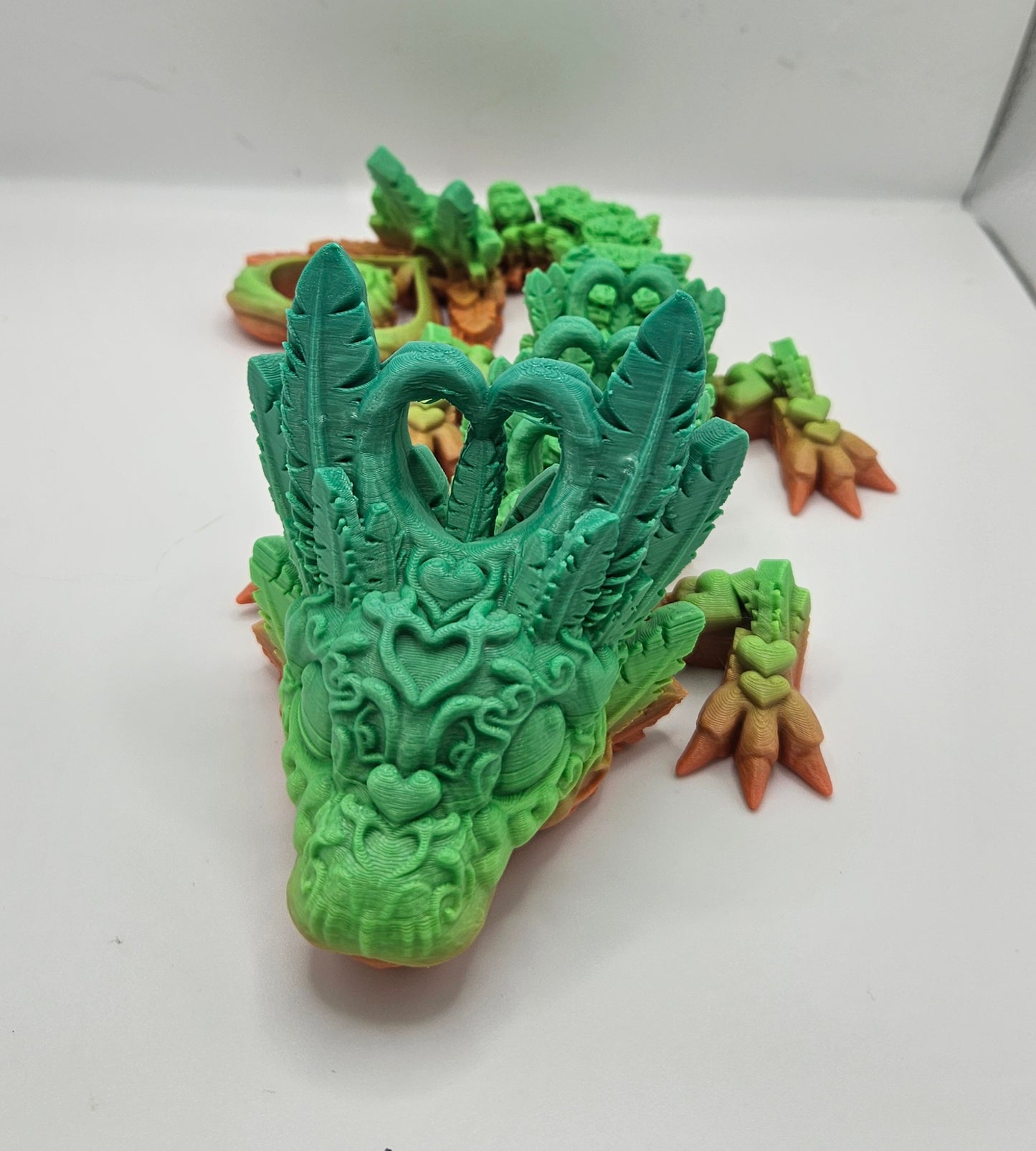 Elemental Aspects 3d Printed Dragons