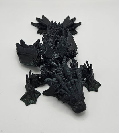 Elemental Aspects 3d Printed Dragons