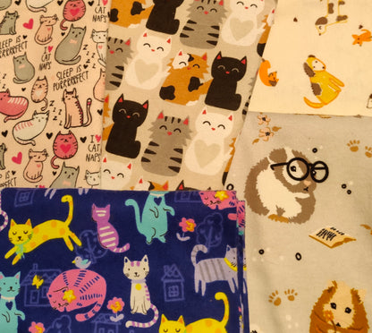 Customizabe Hot/Cold Packs - Snuggly Animal Patterns