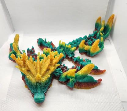 Elemental Aspects 3d Printed Dragons