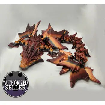 Elemental Aspects 3d Printed Dragons